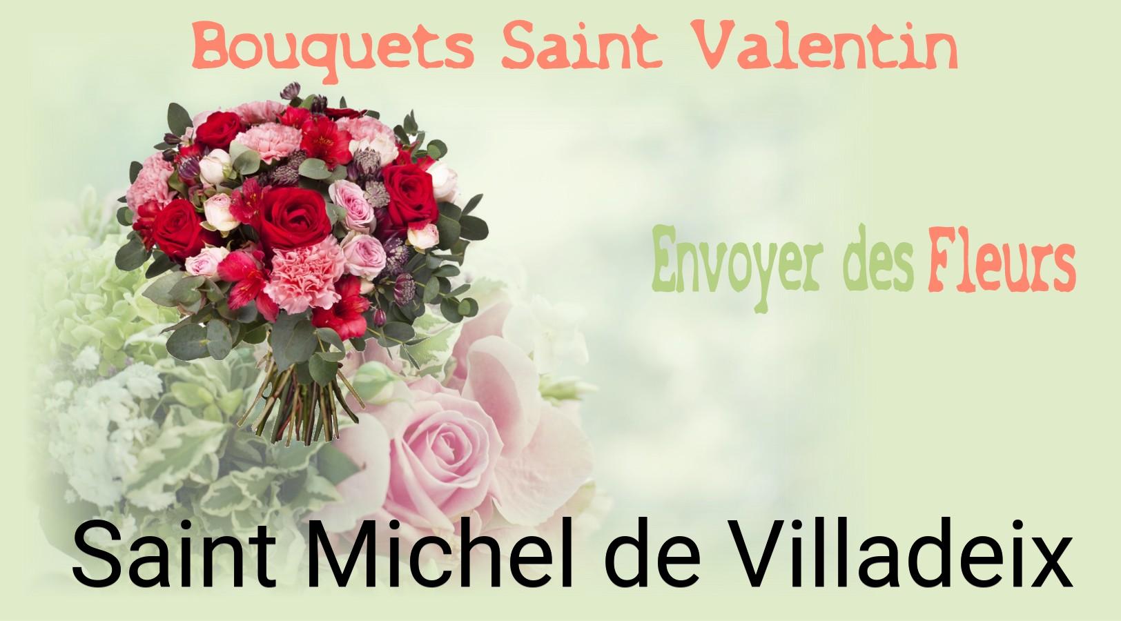 Roses de Saint-Valentin livrées à Saint-Michel-de-Villadeix